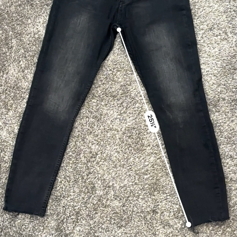 Free Poeple skinny/jegging black size 30 regular - Picture 7 of 8